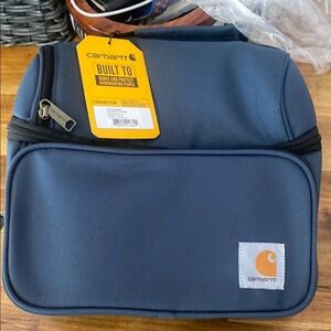 Carhartt Blue Lunch Bag cooler 12 can capacity NEW